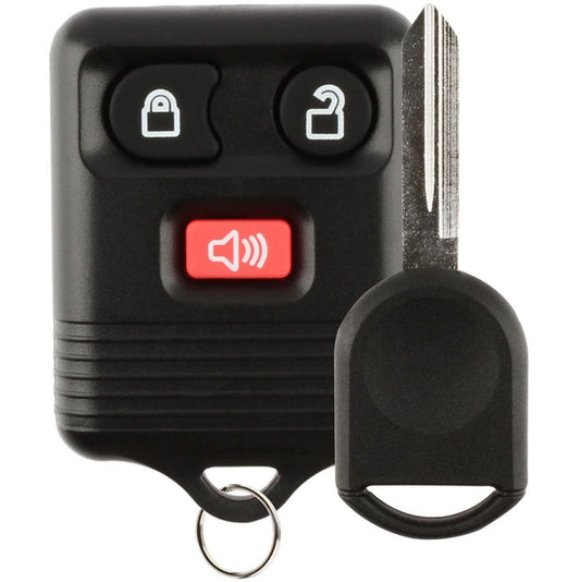 Aftermarket Set - Remote for Ford Lincoln Mazda Mercury CWTWB1U345 3 Buttons + H92 Key