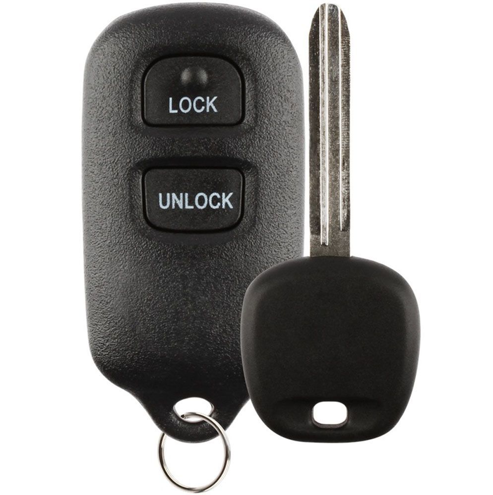 Aftermarket Set - Remote for Toyota 89742-0C020 + 4C Key