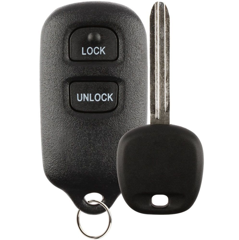 44 Key Remote Aftermarket Set - Remote for Toyota Corolla GQ43VT14T + 44D Key ...