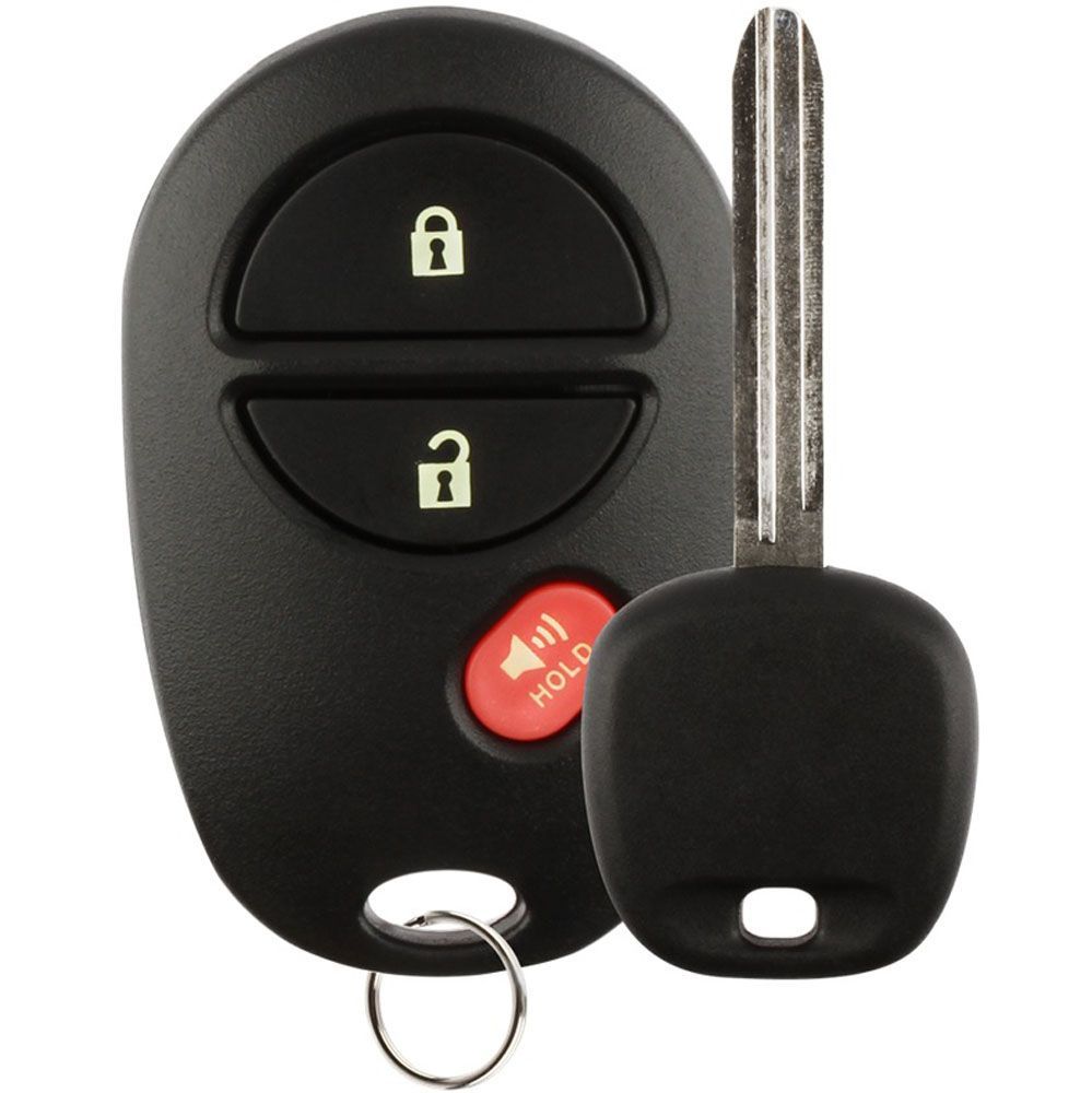 44 Key Remote Aftermarket Set - Remote for Toyota GQ43VT20T + 44G Key ...