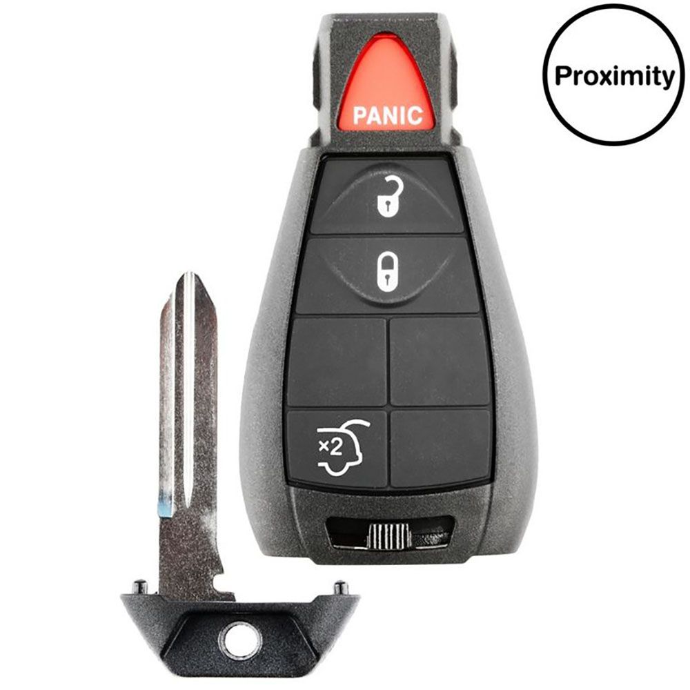 Smart Remote Key Fob For 2015-2018 Jeep Grand Cherokee – Black, OEM Style