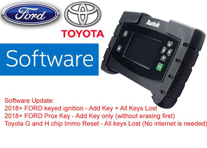 AUTEK IKEY820 Software for Ford 2018+ and Toyota G and H Chip - CarandTruckRemotes