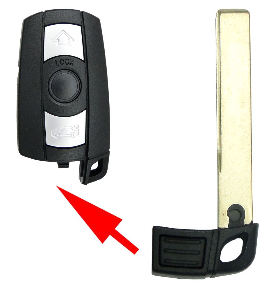 BMW CAS3 Emergency Insert Key - Aftermarket