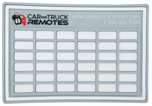 CarAndTruckRemotes Workbench Locksmith Pinning Mat - Small