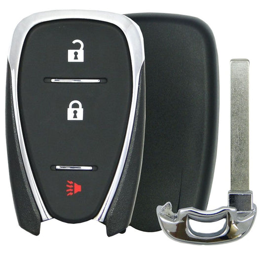 Chevrolet 3 Button Smart Remote Replacement Shell - Aftermarket