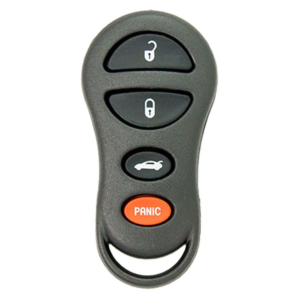 Dodge Keyless Chrysler / Dodge 4 Button Keyless Entry Remote - Aftermarket Ilco brand ...