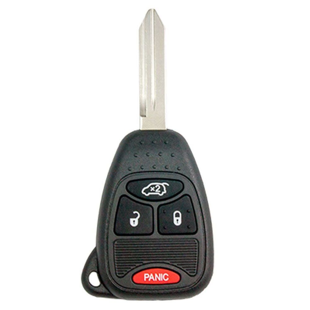 Aftermarket Remote for Chrysler / Jeep 4 Button Remote Head Key