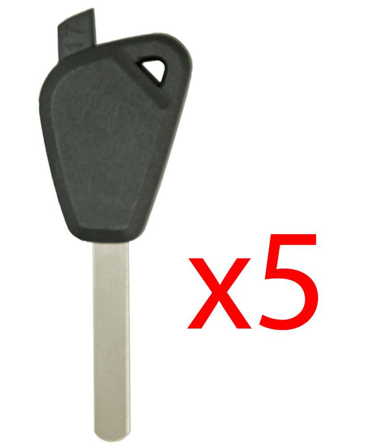 DAT17 Transponder Key Shell for Subaru - 5 PACK Aftermarket