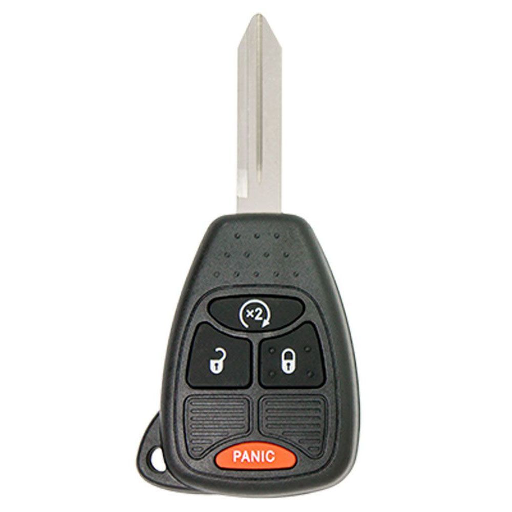 2x Keyless Entry Remote Head Key Fob Replacement For OHT692713AA / 04589621AB