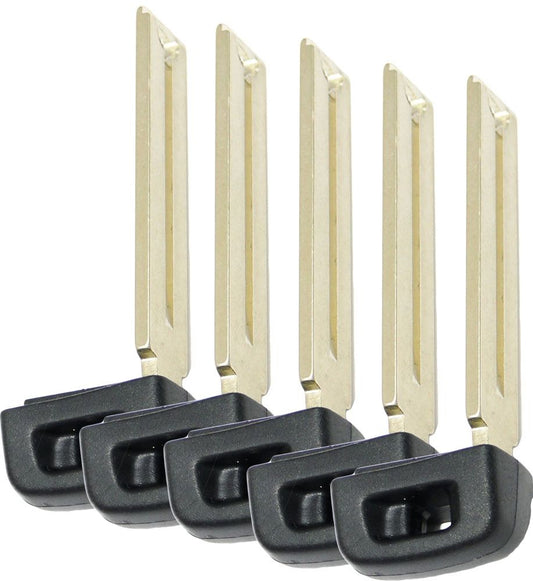 Emergency Single-Sided Insert Key for Toyota Smart Remotes HYQ14FBA - 5 PACK - Aftermarket