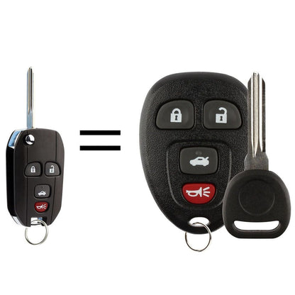 Flip Remote for General Motors PN: 15252034 by Car & Truck Remotes - CarandTruckRemotes