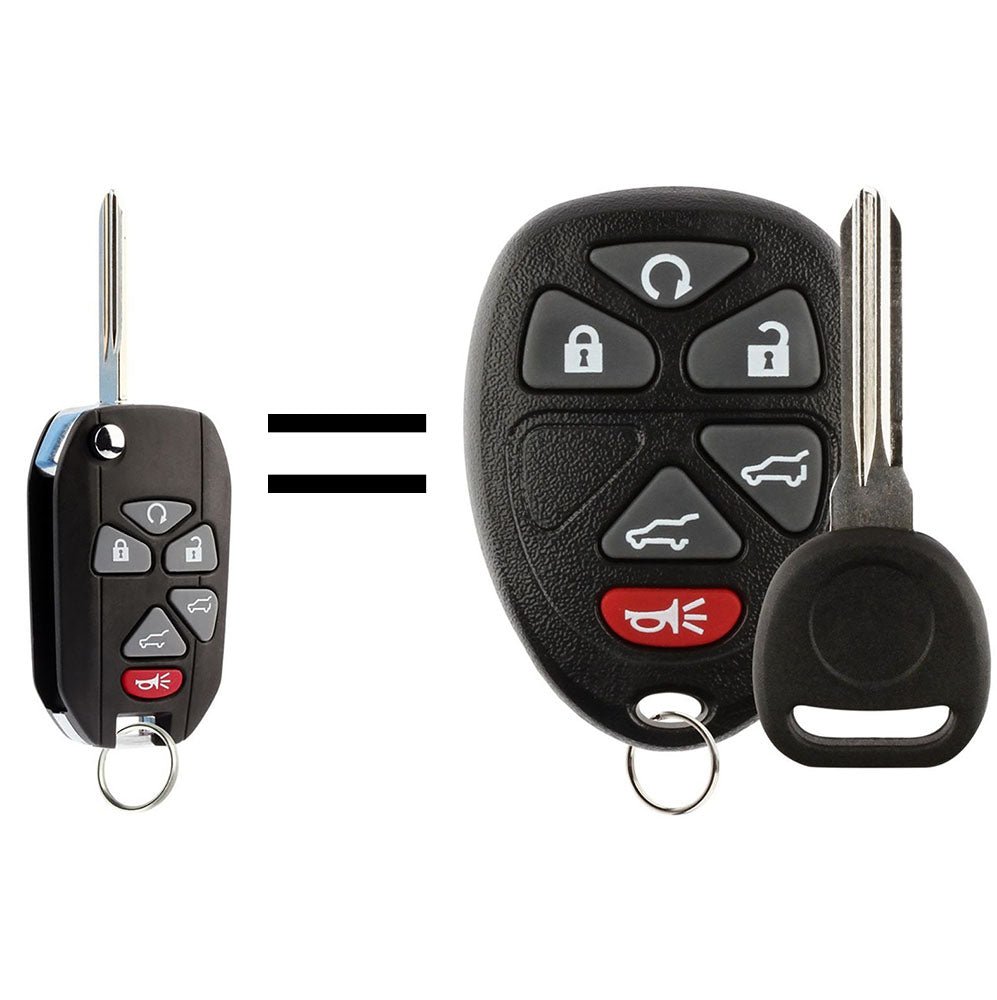 Wire Remote General General Motors 6 Button Keyless Entry Remote - Aftermarket 15913427 ...