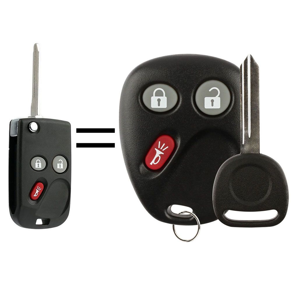 Flip Remote for General Motors PN: MYT3X6898B by Car & Truck Remotes - CarandTruckRemotes