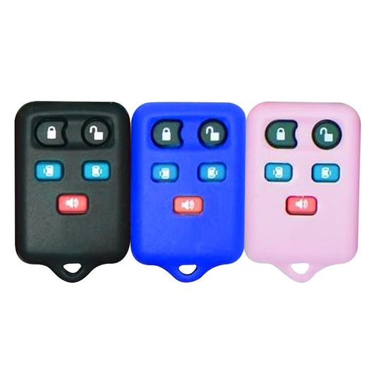 Ford, Lincoln, Mercury Remote Key Fob Cover - 5 button (Van, SUV)