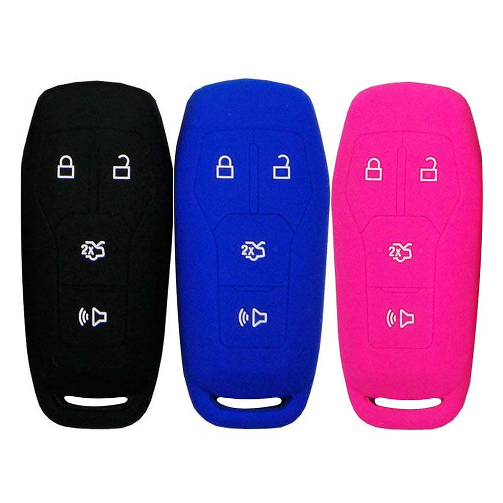 Ford Smart Keyless Entry Remote rubber cover - 4 buttons skinny key fob ...