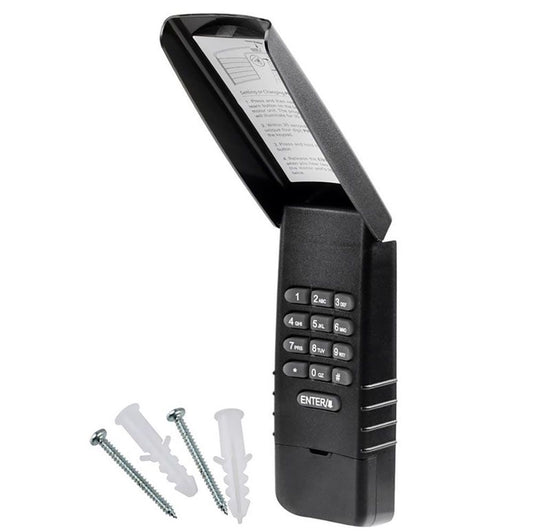 Garage Door Opener Keypad for Liftmaster 877LM - Matte Black Shell