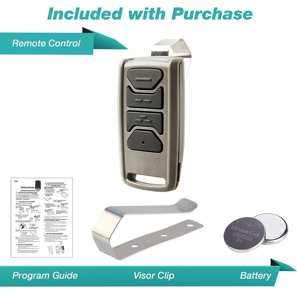 Garage Door Opener Remote for Genie O3T - BX - CarandTruckRemotes