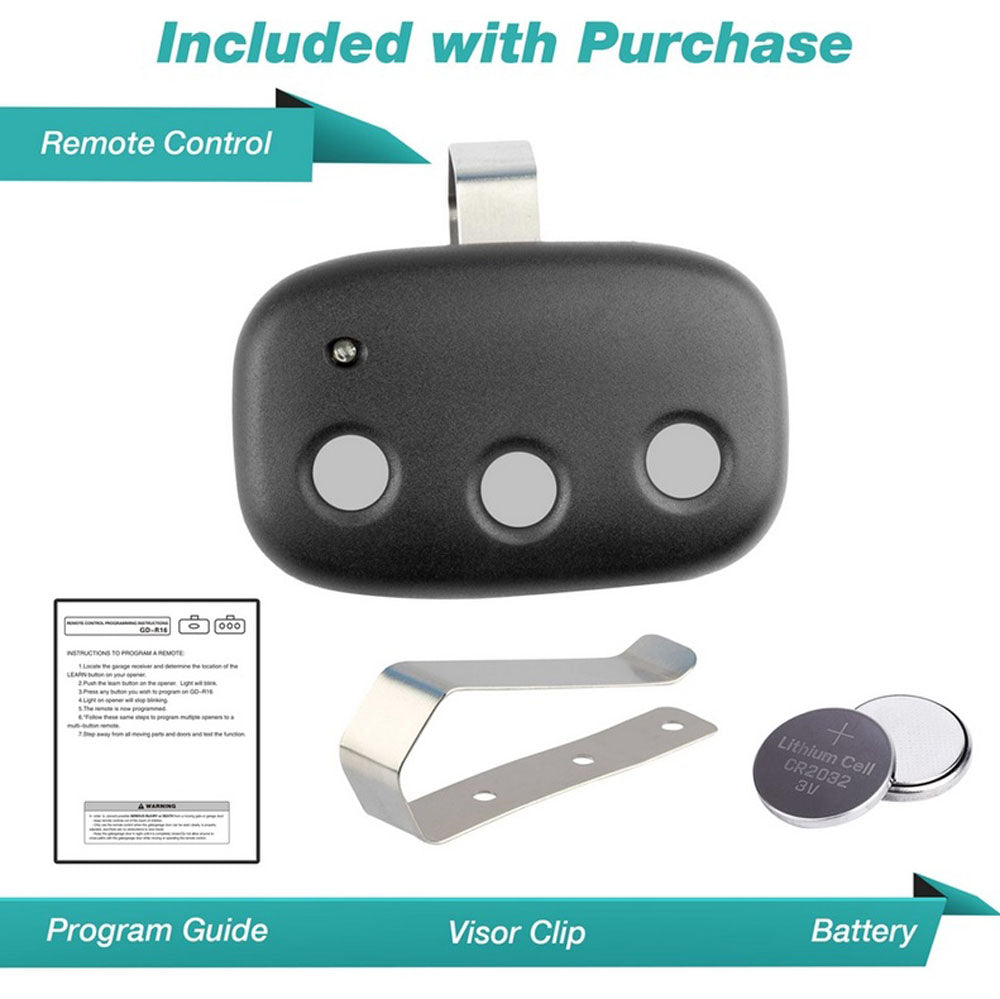 Garage Door Opener Remote for Linear Mega Code MCT-3 – CarandTruckRemotes