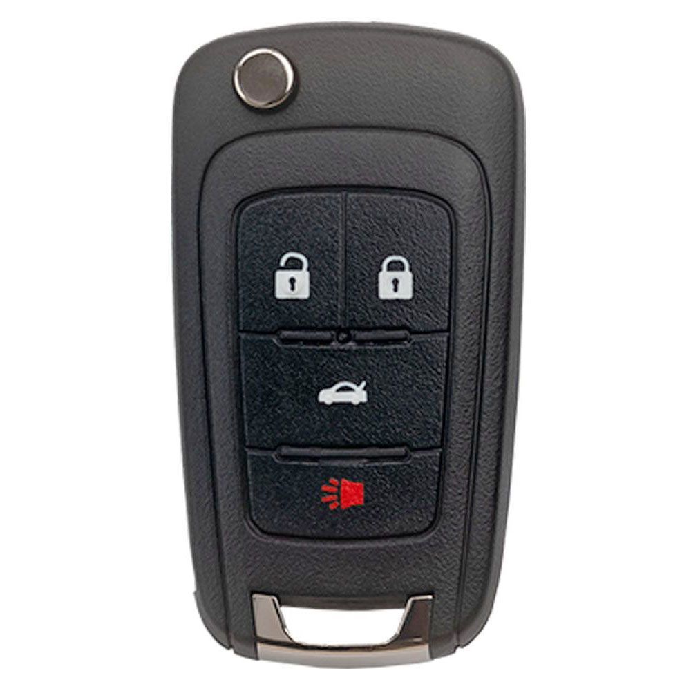 Aftermarket Flip Remote for General Motors 4 Buttons