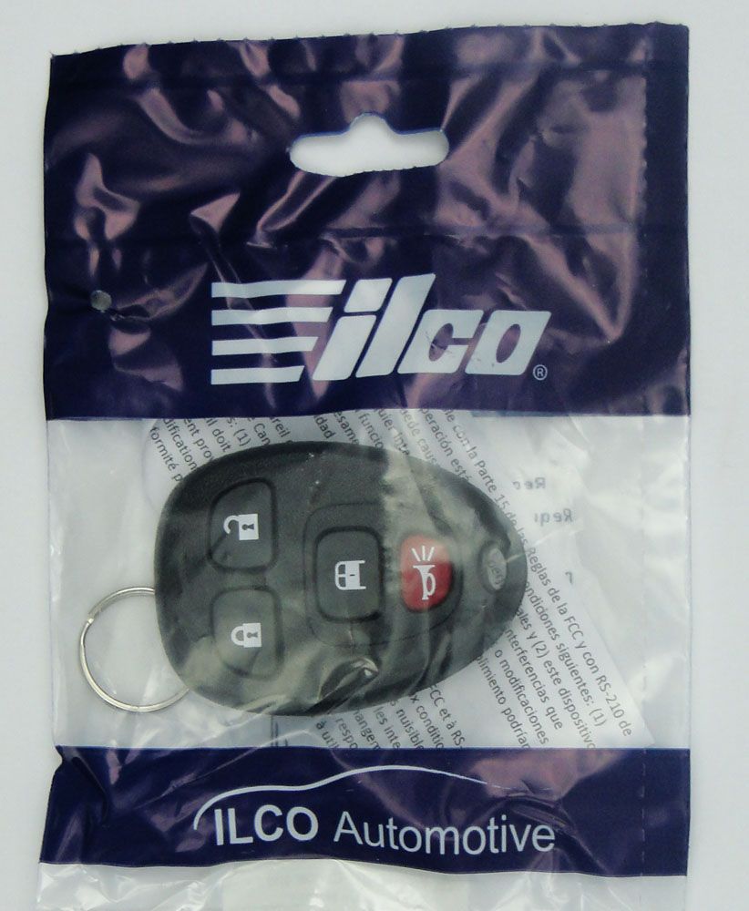 General Motors 4 Button Keyless Entry Remote PN: 15883405 - Ilco brand