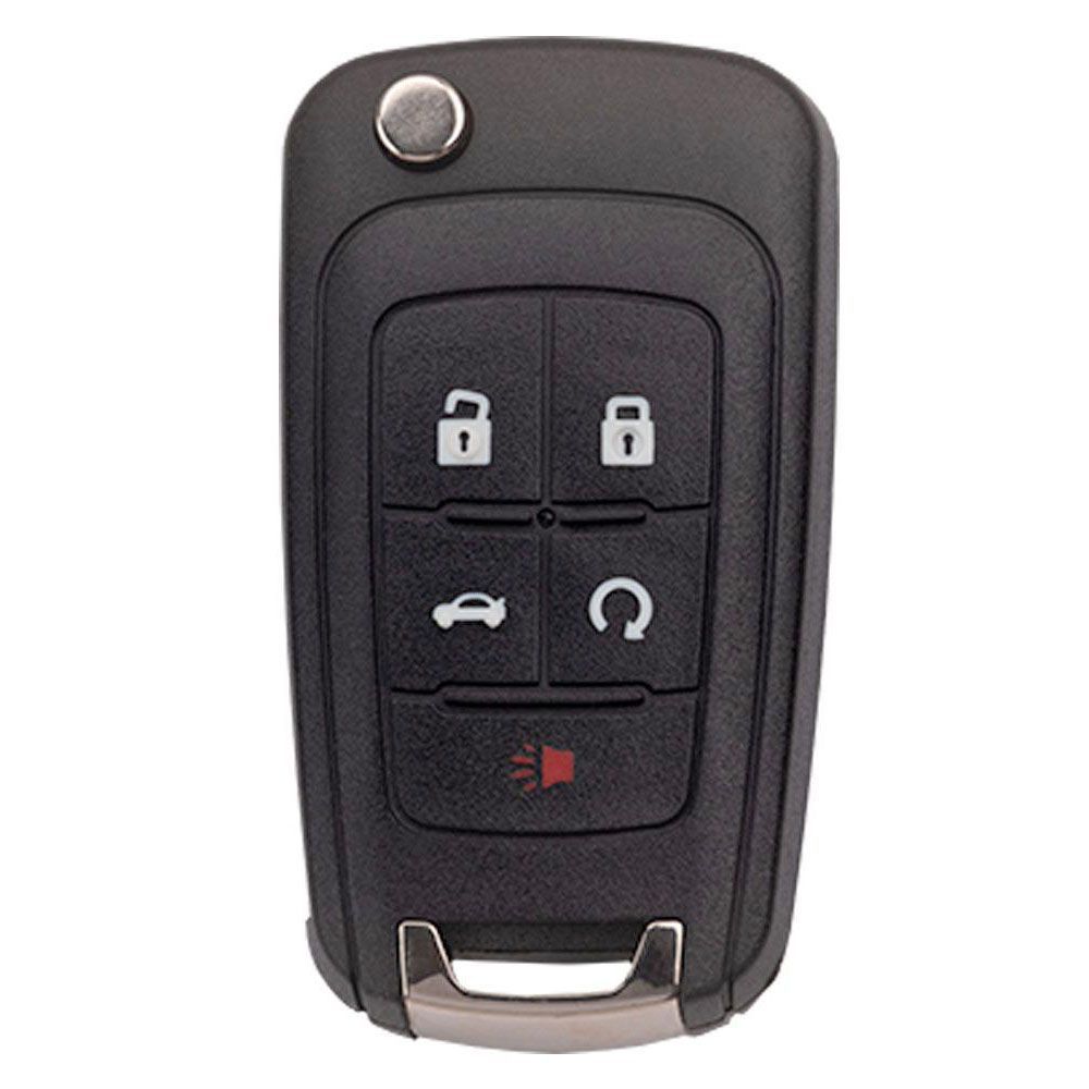 Aftermarket Flip Remote for General Motors 5 Button
