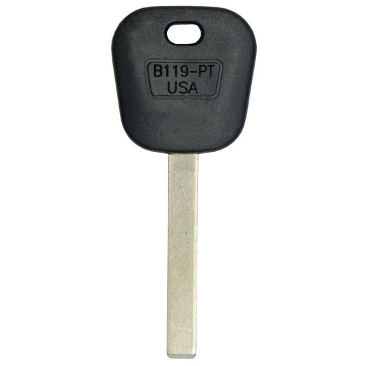 General Motors transponder key blank B119-PT - Aftermarket
