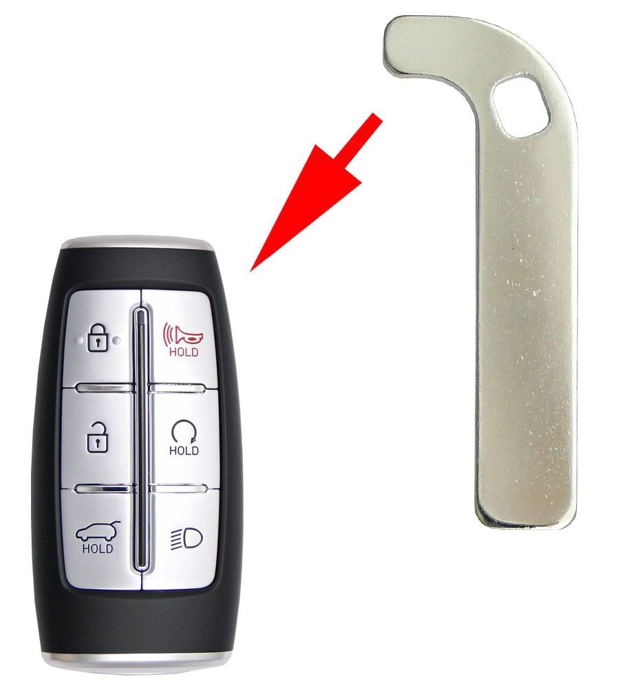 Genesis Smart Remote Emergency Insert Key PN: 81996-T6000 - Aftermarket