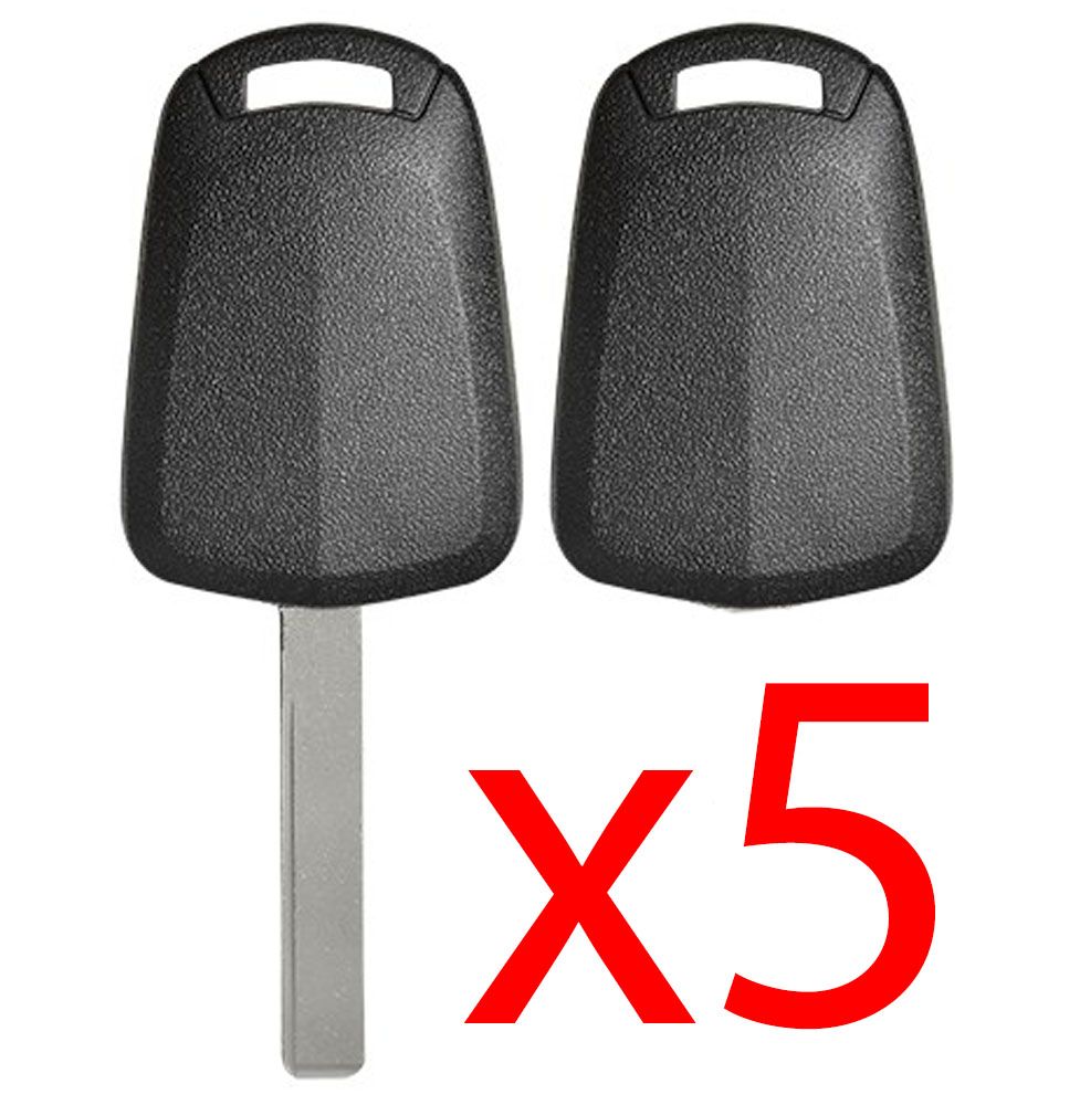 Clam Shell Key GM45 Transponder Key Shell Clam Style - 5 PACK – CarandTruckRemotes