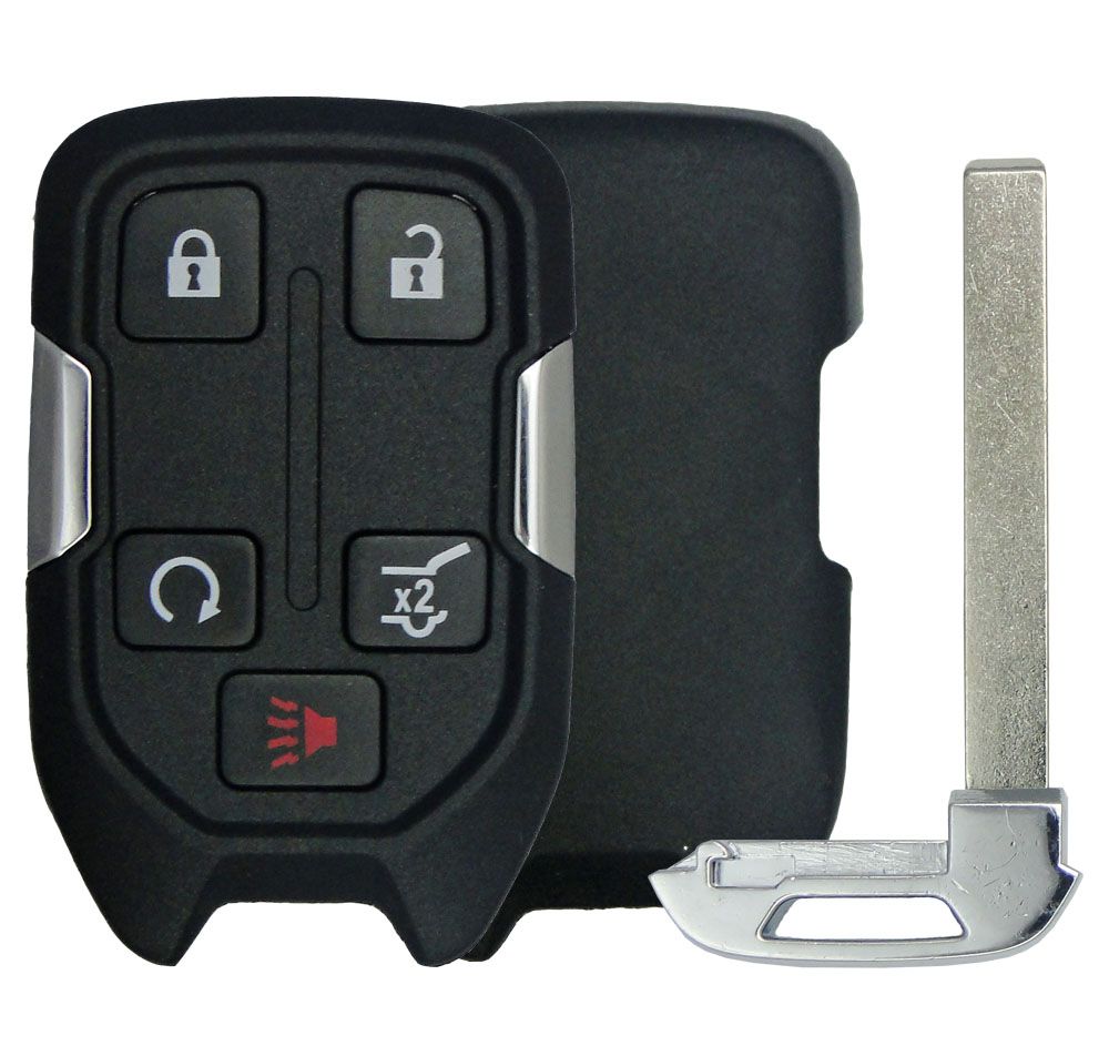 GMC 5 Button Smart Remote Replacement Shell – CarandTruckRemotes
