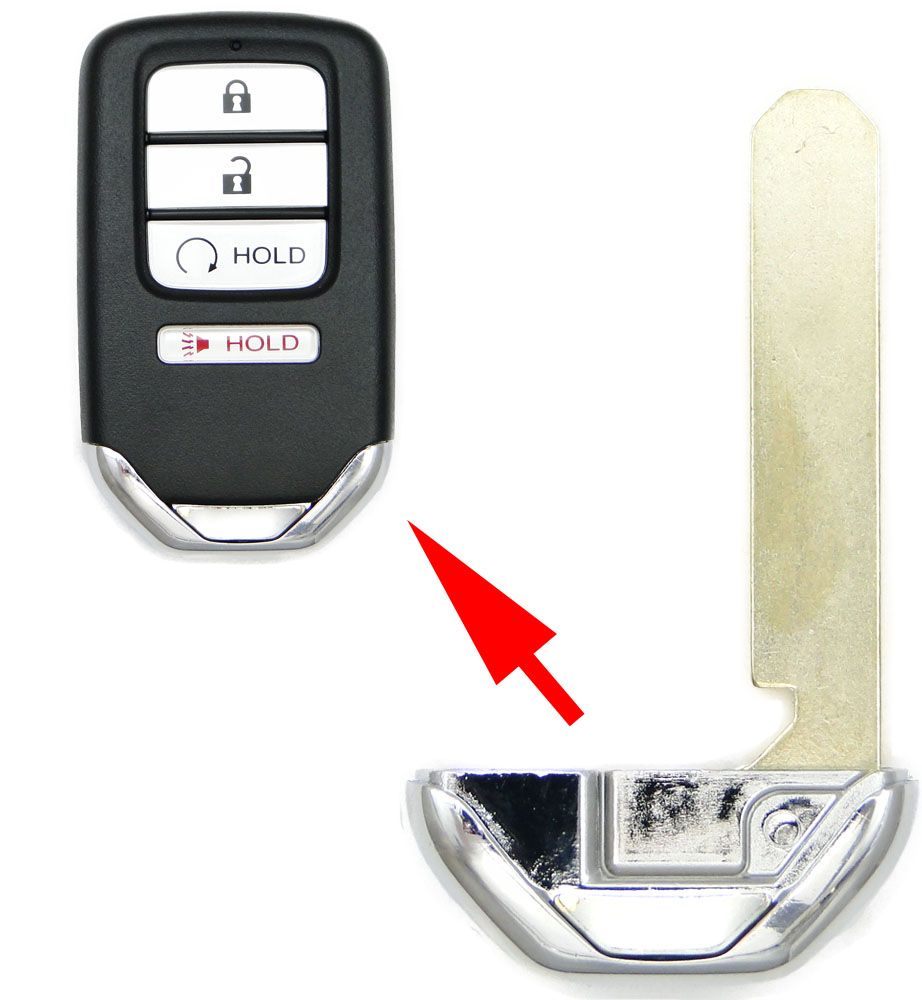 Honda Emergency Insert Key PN: 35118-T2A-A50 - Aftermarket