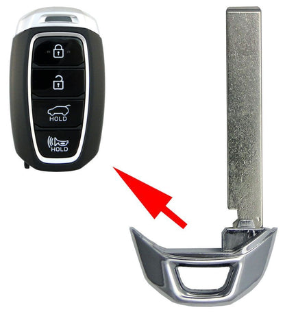 Hyundai Smart Remote Emergency Insert Key PN: 81996-J9020, 81996-G3020