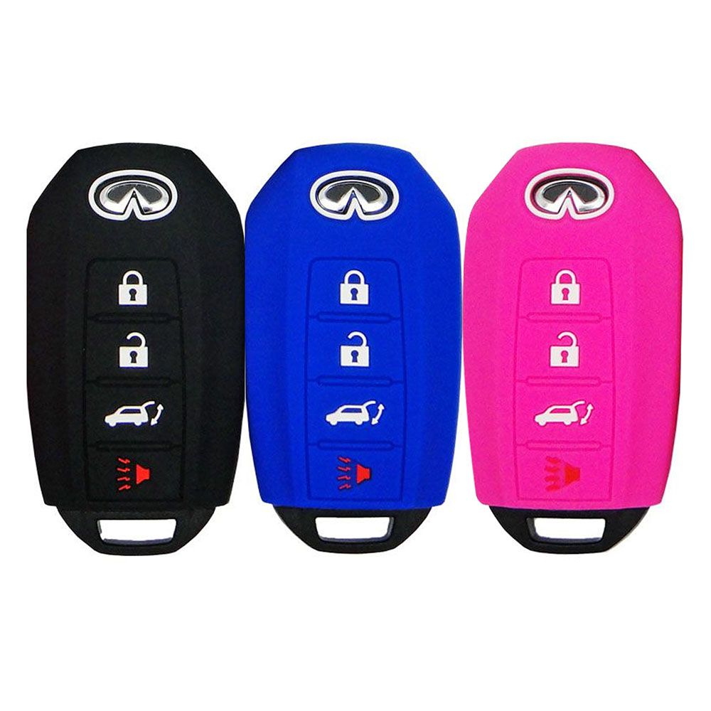 Infiniti Smart Remote Key Fob Cover - 4 buttons