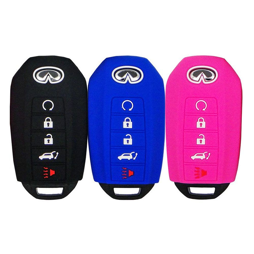 Infiniti Smart Remote Key Fob Cover - 5 buttons
