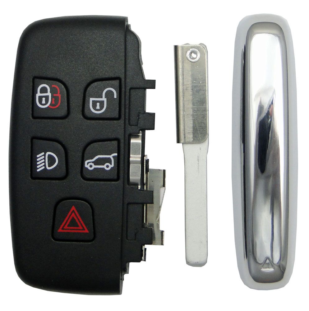 Jaguar Land Rover 5 button smart remote shell w/ insert key KOBJTF10A ...
