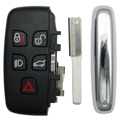 Jaguar Land Rover 5 button smart remote shell w/ insert key KOBJTF10A ...