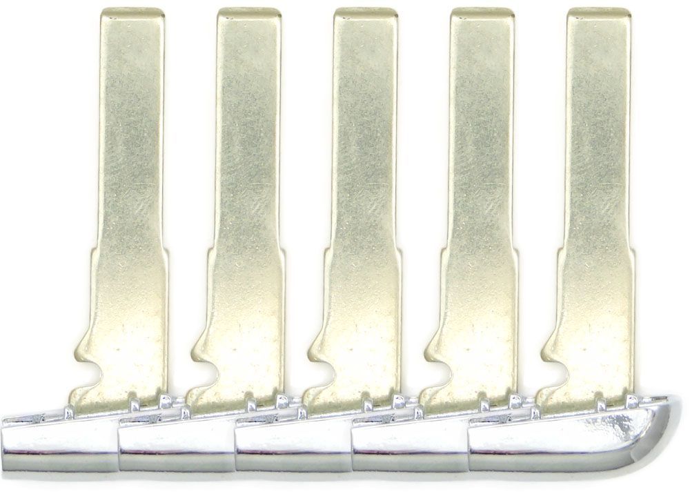 Jeep Fiat Smart Remote Emergency Insert Key SIP22 - 5 Pack - Aftermarket