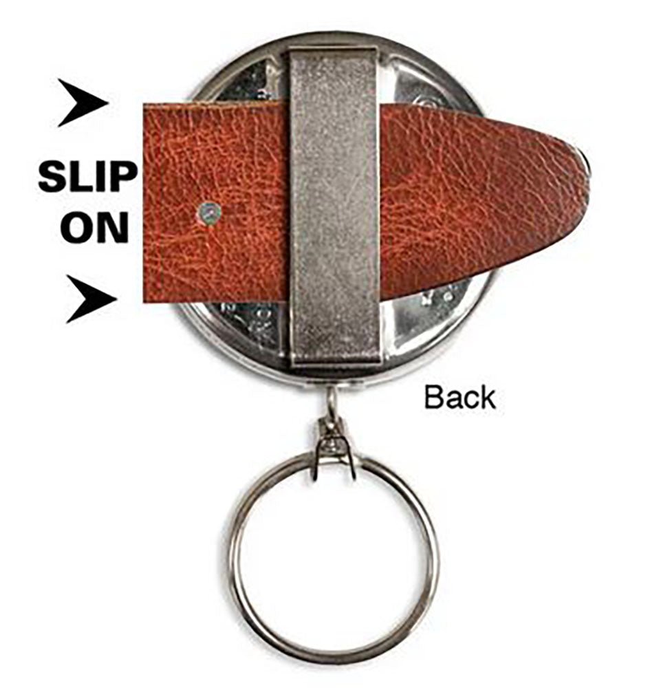 Key Reel Key Bak Slip On Black by Lucky Line - CarandTruckRemotes