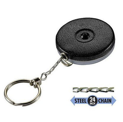 Key Reel Key Bak Slip On Black by Lucky Line - CarandTruckRemotes
