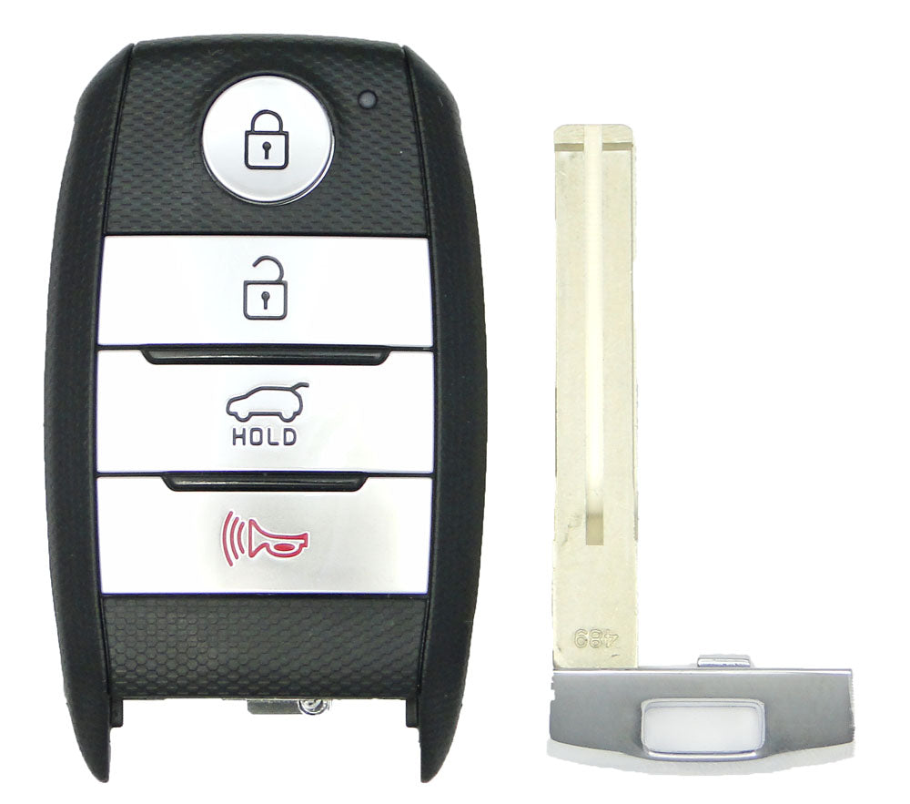 Kia Smart Remote Emergency Insert Key PN: 81996-A4040, 81996-2P300