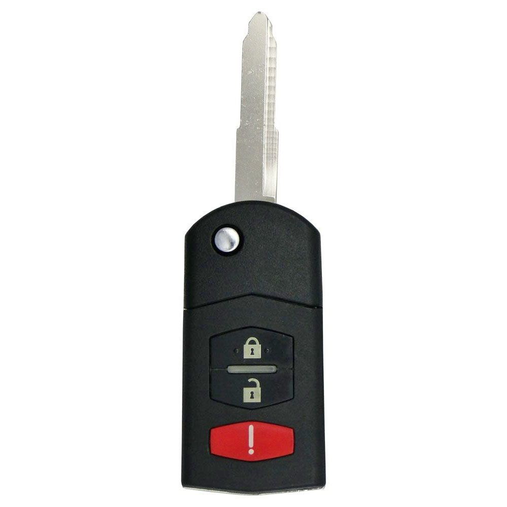 Mazda 3 Button Flip Key Remote - Ilco brand