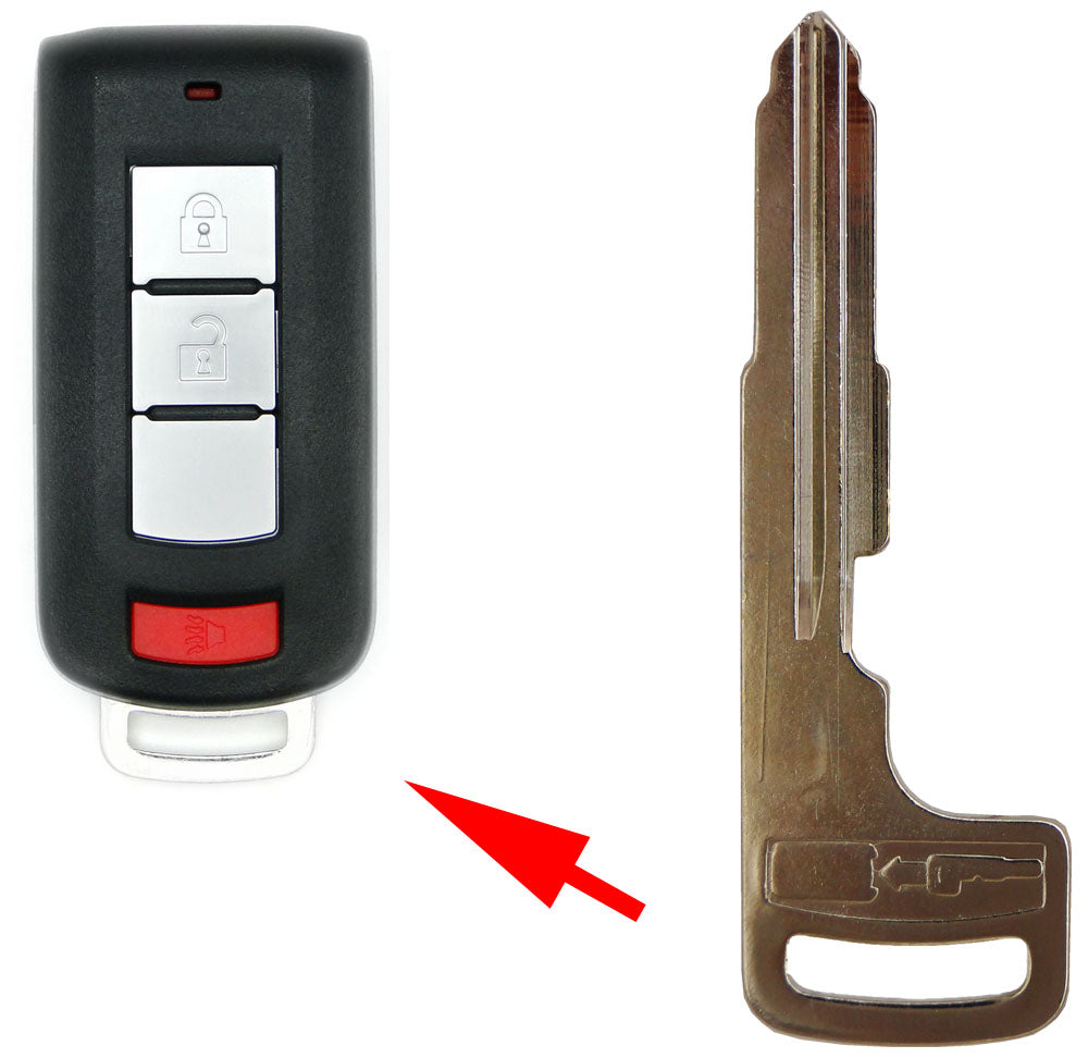 INSERT KEY BLADE SAME AS 6370A770 MIT3 FOR MITSUBISHI SMART KEYS ...