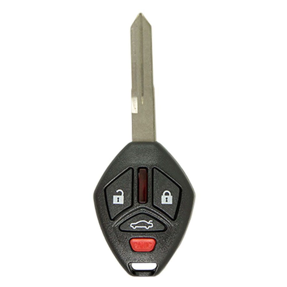 Mitsubishi "straight blade" 4 Button Remote Head Key - Ilco brand
