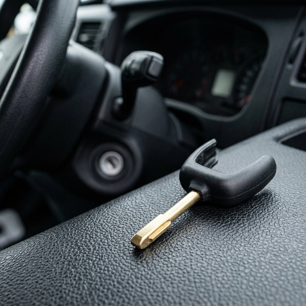 Replacement horseshoe Tibbe key blade — Vehicle Interior Lifestyle | Generated by Modelize