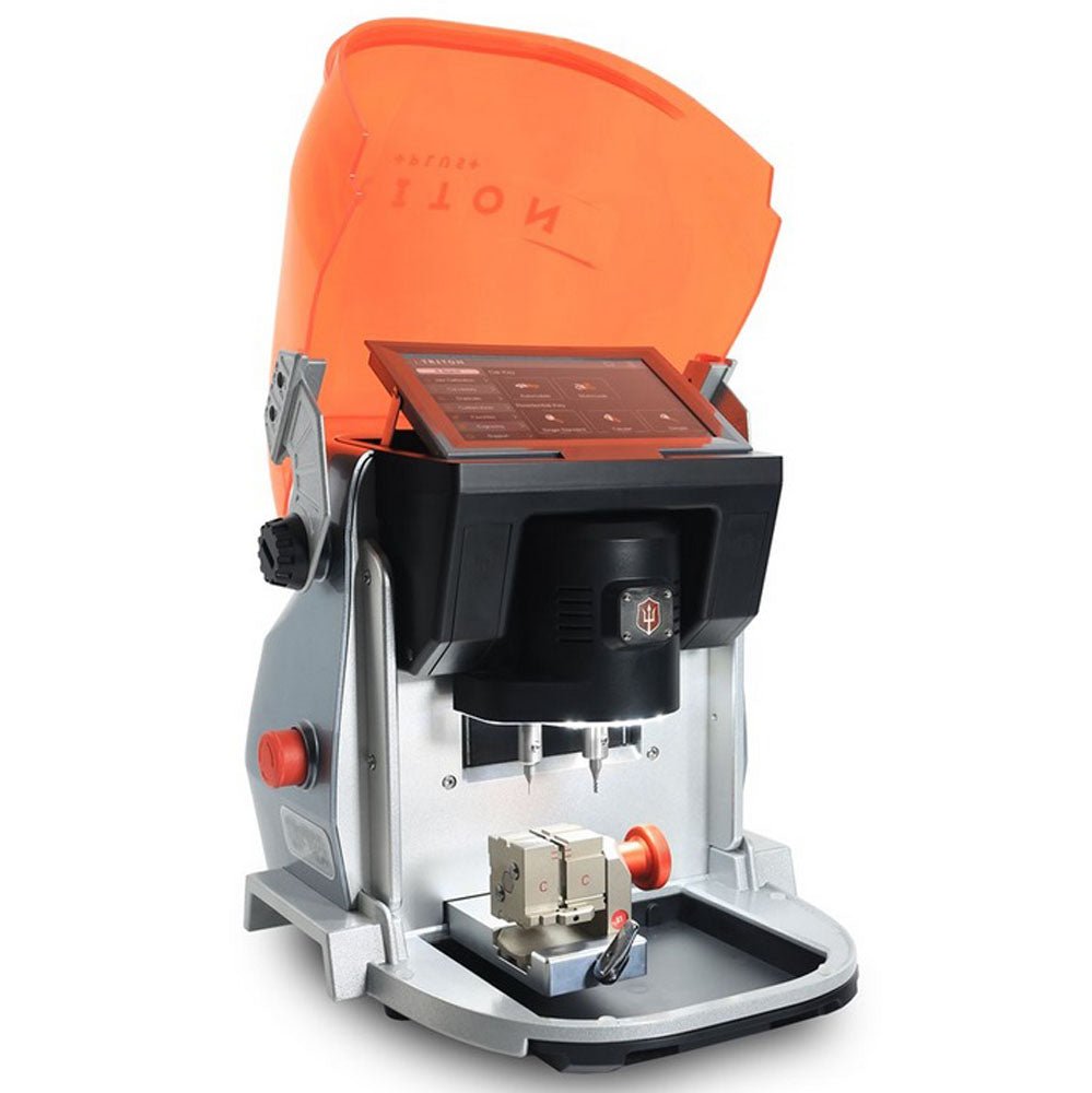 NEW! Triton PLUS Commercial Edition Key Cutting Machine - CarandTruckRemotes