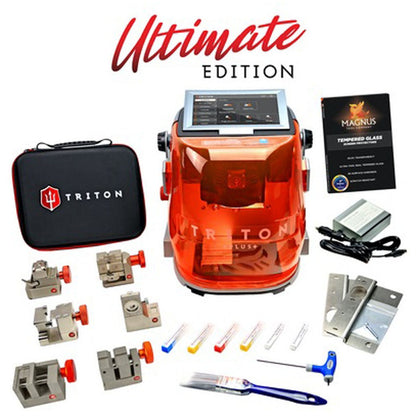 NEW! Triton PLUS Ultimate Edition Key Cutting Machine - CarandTruckRemotes
