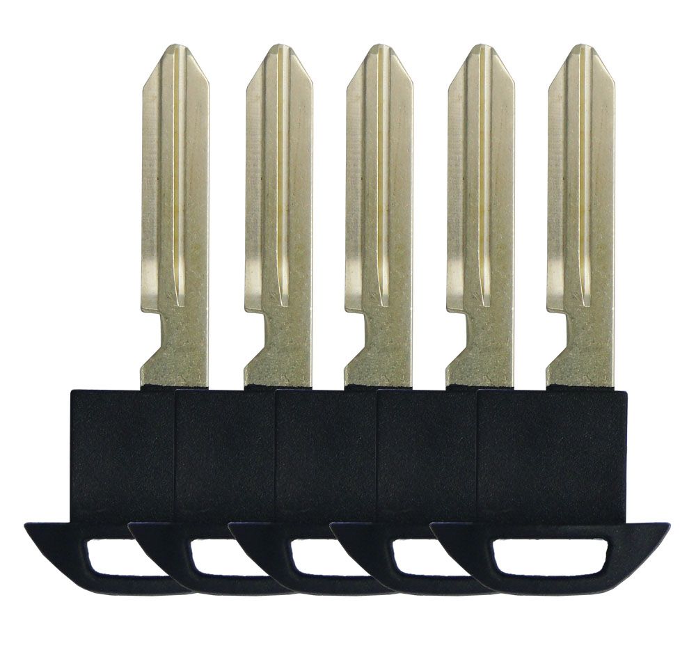 Infiniti Emergency Insert key for Smart Remotes - no chip , 5 pack - Aftermarket