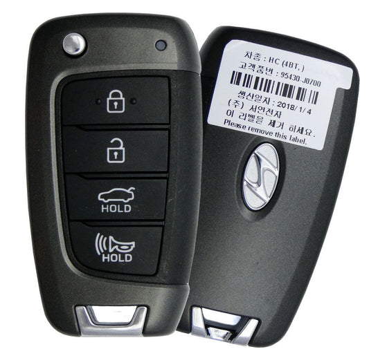 Original Flip Remote for Hyundai Accent PN: 95430-J0700