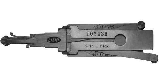 Original LISHI TOY43R COLORADO CANYON SUBARU B108 B110 2 IN 1 PICK TOOL DECODER DOOR TRUNK
