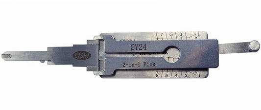 Original LISHI CY24 CHRYSLER 8 CUT Y157 Y159 2-IN-1 PICK DECODER DOOR TRUNK