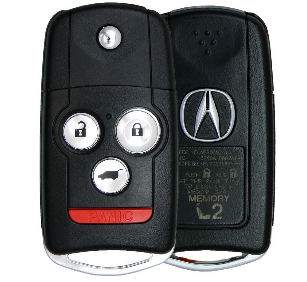 35111-STX-329 N5F0602A1A Acura MDX Keyless Entry Remote Key Driver